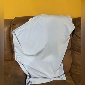 Women’s size XL. One shoulder dress. Light Blue. Boutique Beeson River.  EUC.